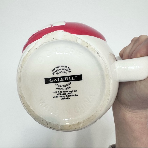 Vintage Red M&M's Giant Shaped Character Mug - Picture 8 of 8